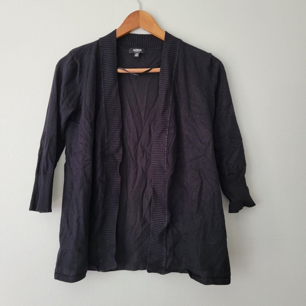 Black Cardigan Sweater Size XS